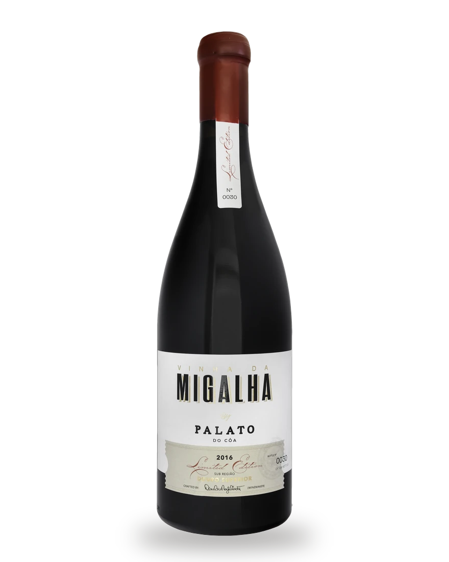 Vinha da Migalha Tinto, garrafa da edição 2016