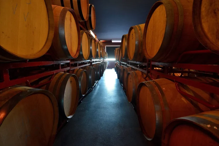 Barrel room