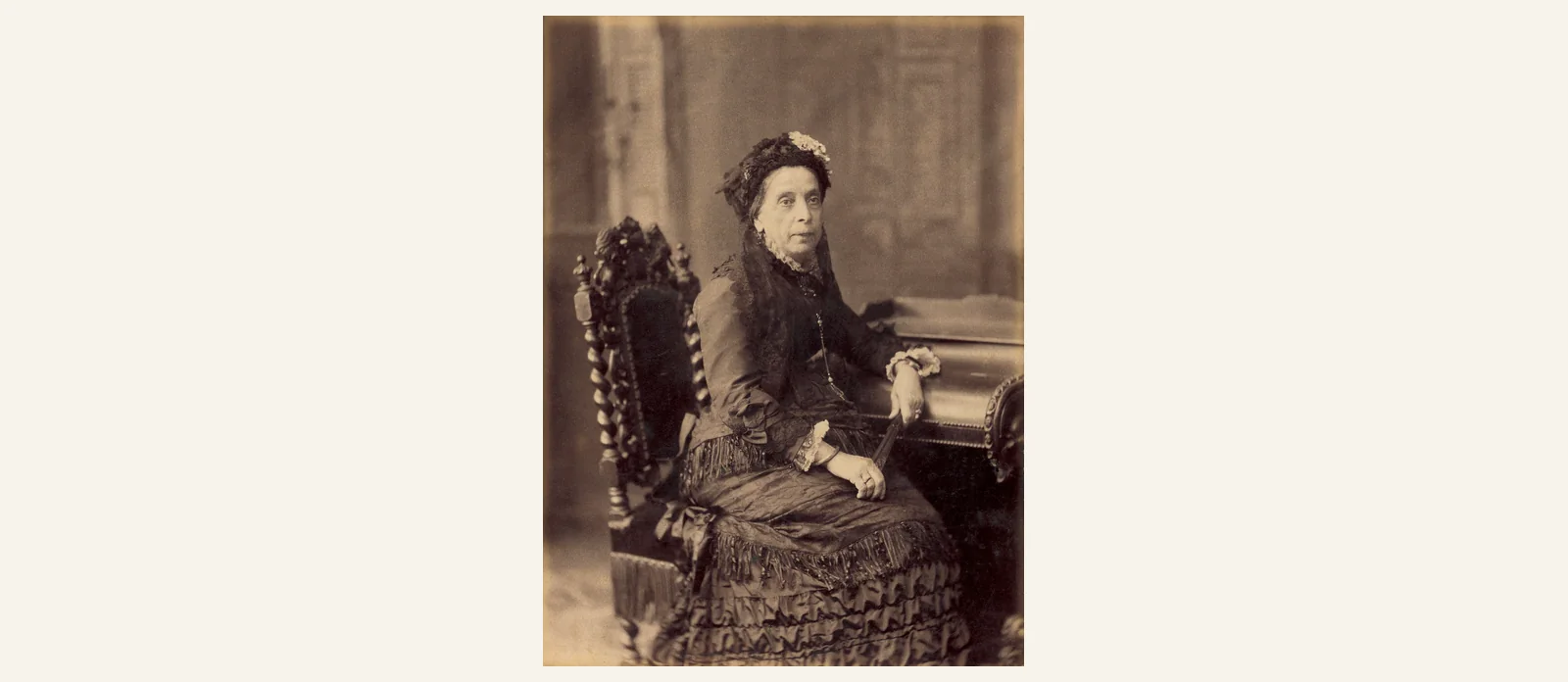 Dona Antónia Adelaide Ferreira, fotografia de época — domínio público