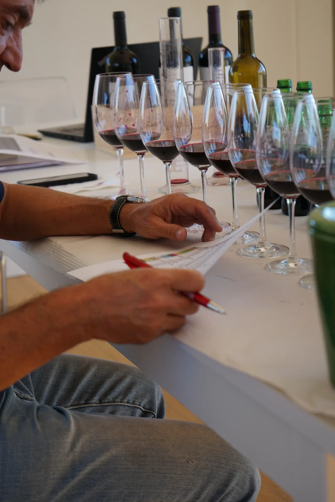 Tasting and blending